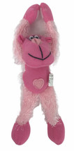 Valentine Pink Hanging Mini Monkey 7” Plush Heart - $9.00