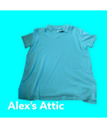 Mens Sonoma sun washed Weedend Polo Short Sleeve Blue Shirt XL pre-owned - $11.55 CAD