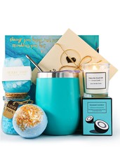Birthday Gifts for Women Mothers Day Gifts Bath Relaxing Spa Gift Basket Set Sel - £32.15 GBP