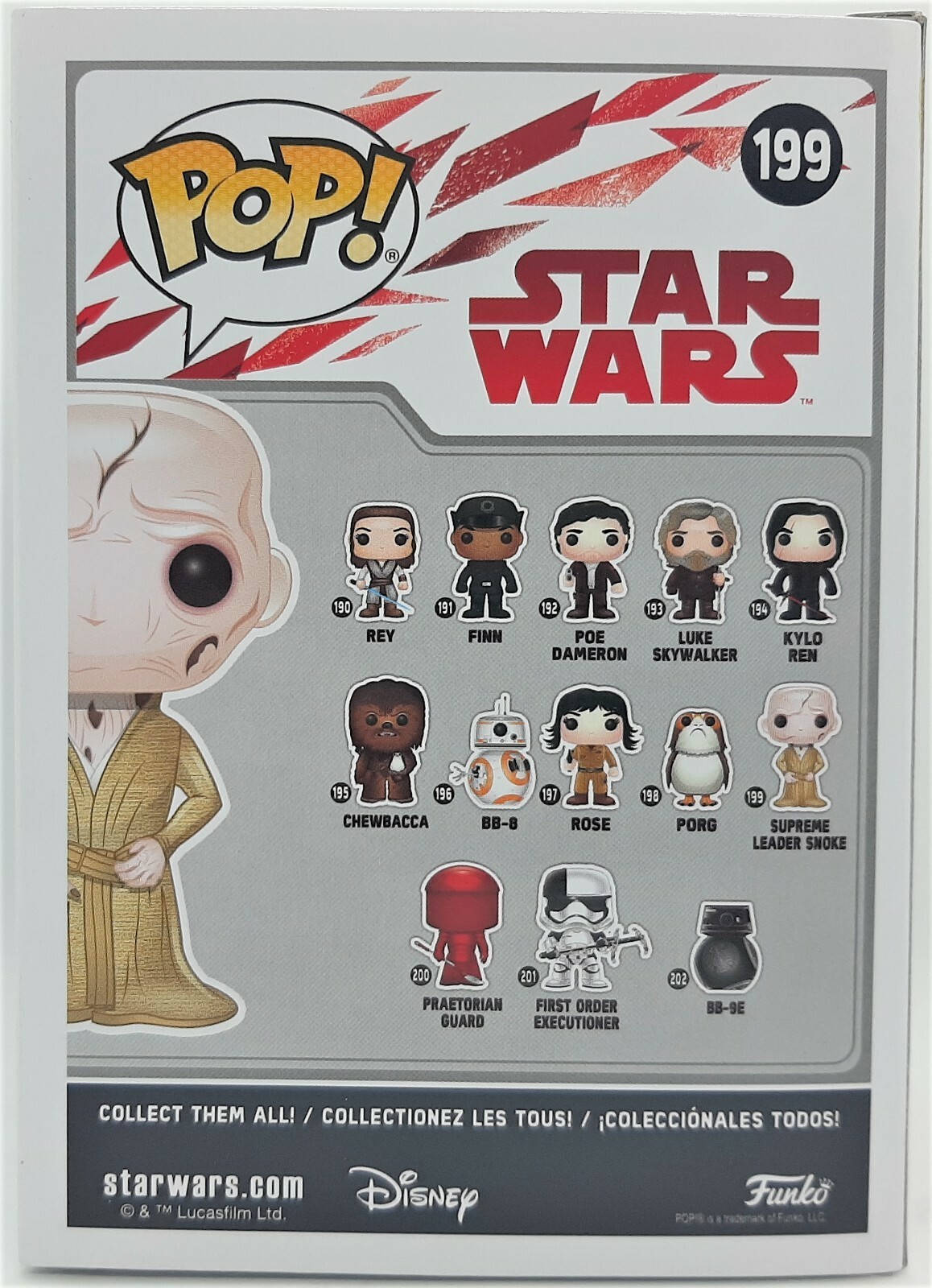 Funko Pop! Star Wars: The Last Jedi  Supreme Leader Snoke #199 Item image 3