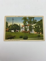 Vintage Postcard Roanoke Public Library Roanoke Virginia Linen Posted 1948 - £6.21 GBP