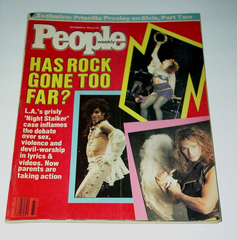 Prince People Weekly Magazine Vintage 1985 Madonna David Lee Roth - $29.99
