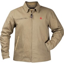 Rocky Mens Work Tan Insulated Canvas Short Coat Jacket XXL - $69.99