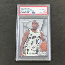 2014-15 Panini Prizm #161 Tim Hardaway Signed Card AUTO PSA Slabbed Warriors - $79.99