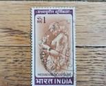 India Stamp Local Motifs Mediaeval Sculpture 1re Used - $0.94