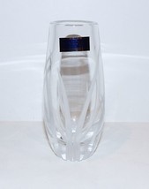 Lovely Signed Marquis By Waterford Crystal Wispy 4 3/4&quot; Posy Vase With Label - £22.90 GBP