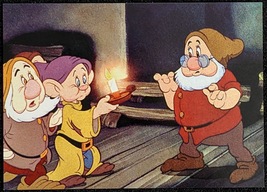 Snow White SkyBox Disney Trading Card: #30 Its Up There, Sneezy, Dopey, Doc - £3.90 GBP