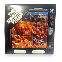 The SHMUZZLE Puzzle | Bryce Canyon | Vtg 80s | 168 identical shaped pieces - £37.32 GBP