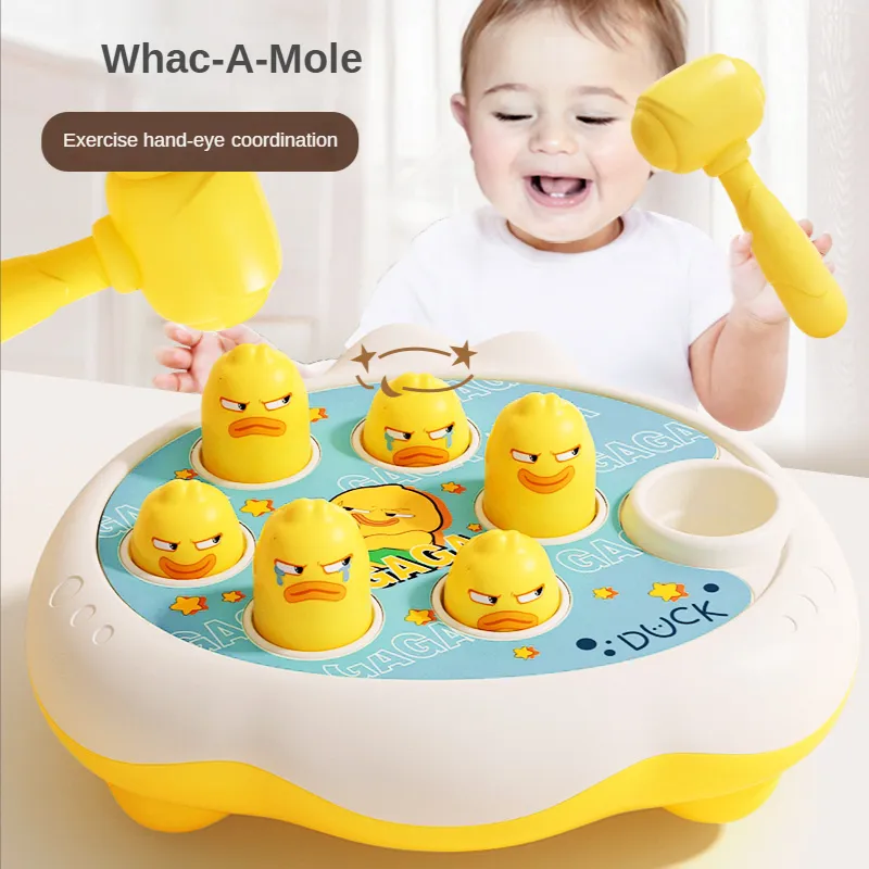 Cartoon Whac-A-Mole Montessori Baby Toys Toddler Educational  Birthday Gift - £9.65 GBP+