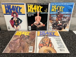 Heavy Metal Magazine 1983 ~ Lot of 5 Vintage Issues (Apr, Sep, Oct, Nov &amp; Dec) - £44.69 GBP