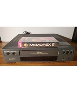 GoldStar GVR-C435 4 Head VCR + Sealed VHS Tape Tested Working Vintage - £46.97 GBP