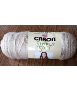 Caron Simply Soft Acrylic Yarn Bone 9703 6 oz 315 Yards Skein - $112.90 MXN
