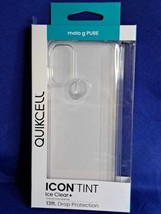 Quikcell Icon Tint Ice Clear+ For Moto G PURE - $11.29