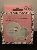 Hello Kitty The Swirl LED Compact Mirror Impressions 3X Magnified NEW - £11.43 GBP