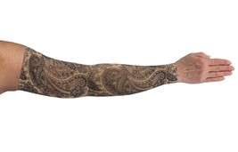 BLACK PAISLEY Compression Sleeve by LYMPHEDIVAS Gauntlet Opt, ANY SIZE/L... - €81,40 EUR
