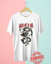 Sick of it all Hardcore Music Logo Dragon Eagle T-shirt Black or White - £14.88 GBP