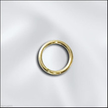 6mm Gold Filled Soldered Closed 20g Jump Rings (10) - £4.06 GBP