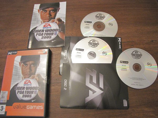 Primary image for PC CD ROM TIGER WOODS PGA TOUR 2005 EA SPORTS VALUE 2004 GAME SALE-
show orig...