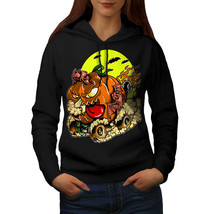 Halloween Pumpkins Sweatshirt Hoody Monster Women Hoodie - £16.43 GBP