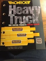 Vintage 1996 Heavy Truck Monroe shock absorber and strut master catalog - $23.71