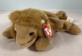 Rare -Retired Ty Beanie Baby Roary The Lion With Tag - $27.84