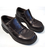 ID Browns Leather Slip On Loafers 42 8 Italy - £39.51 GBP