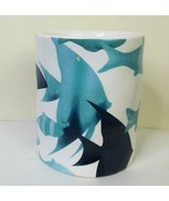Mug with Swimming Fish Blues 4.5 Inch - £12.40 GBP