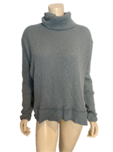 We The Free Aqua Cowl Neck LS Sweater Size Small - £29.92 GBP