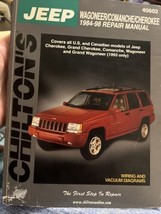 Chilton Jeep Wagoneer/Comanche/Cherokee Service Repair Manual 1984-98 40... - £10.11 GBP