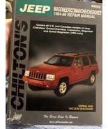 Chilton Jeep Wagoneer/Comanche/Cherokee Service Repair Manual 1984-98 40... - £10.08 GBP
