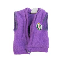 Vintage 1988 Barbie Ken Weekend Collection Fashions Purple Vest Top Shir... - €4,61 EUR