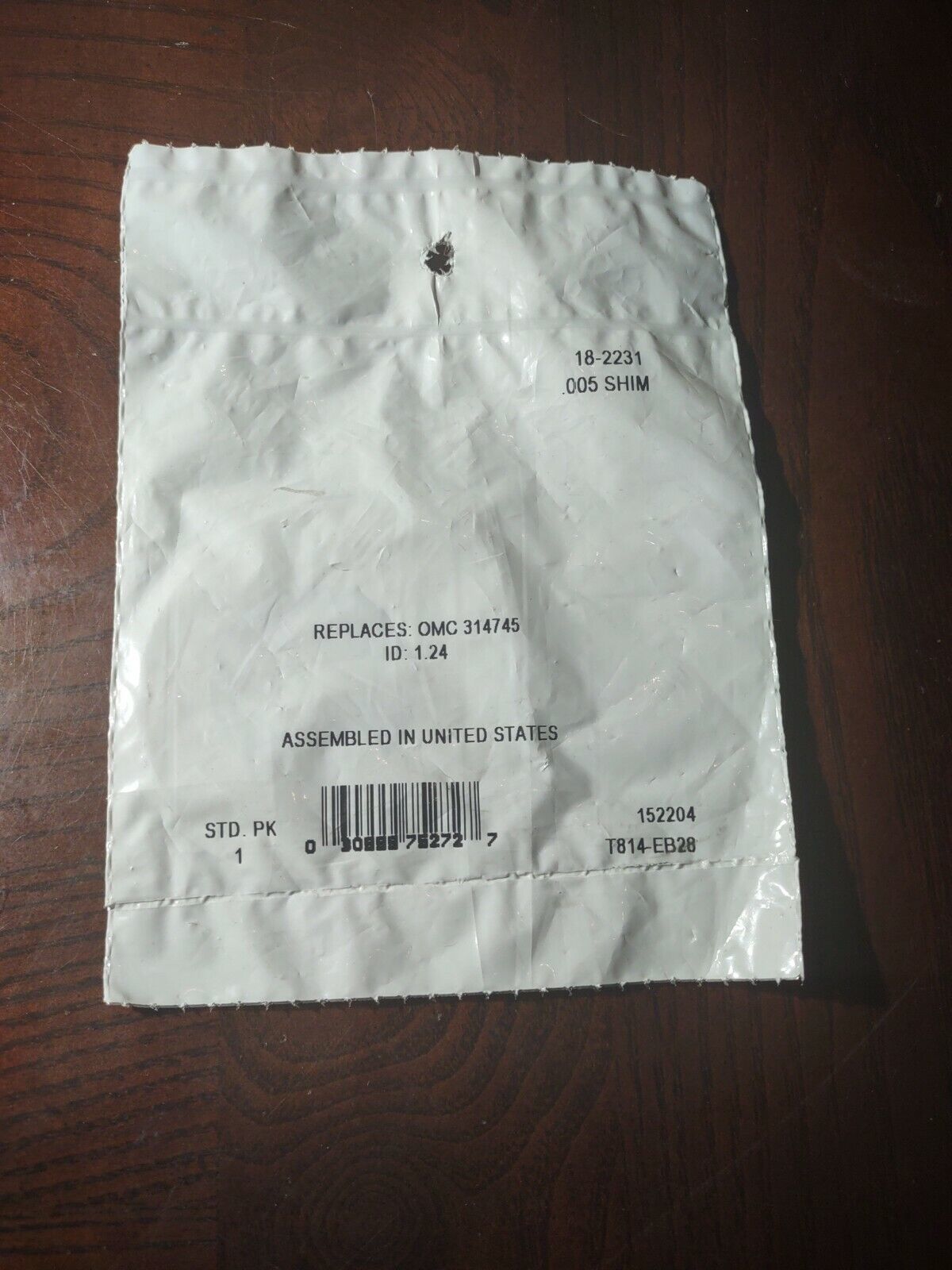 H5A Sierra Marine 18-2231 Shim OEM New Factory Boat Parts - $5.82