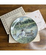 Edwin Knowles Collector Plate 1986 The Pintail Living with Nature - $238.59 MXN