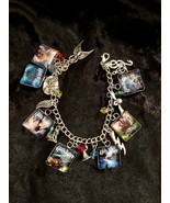 Harry Potter Book Covers Charm Fashion Bracelet - $27.28 CAD