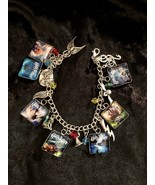 Harry Potter Book Covers Charm Fashion Bracelet - £15.68 GBP