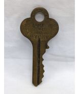 Vintage The Eagle Lock And Screw Company Terryville Conn PYCMV Key 2&quot; - $253.60 MXN
