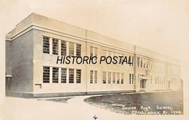 Chilliwack British Columbia Canada~Junior High SCHOOL~1948 Real Photo Postcard - £5.53 GBP