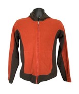Patagonia Rhythm Womens M Fleece Jacket Hoodie Burnt Orange Full Zip Vin... - £38.16 GBP
