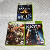 Mass Effect Trilogy 1 2 3 (Xbox 360) Mass Effect &amp; Mass Effect 2 &amp; Mass Effect 3 - £11.54 GBP