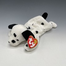 Retired 1996 Original Ty Beanie Baby Dotty The Dalmatian Puppy Dog - $19.59