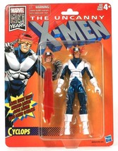 Hasbro Marvel 80 Years The Uncanny X-Men Cyclops Laser Light Eyes Age 4 &amp; Up - £22.13 GBP