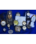 WHOLESALE Watch Lot FLUVA BIRKS LONGINES Art Deco DOXA 15 PCS s/Work /re... - £395.68 GBP