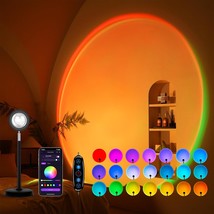 Sunset Lamp Projection, Not Only 21 Colors Sunset Lights, 180 Degree Rotation - $37.95