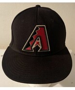 Arizona Diamondbacks Black Red Ball Cap Hat Adjustable Baseball OC Sports - $15.00 CAD