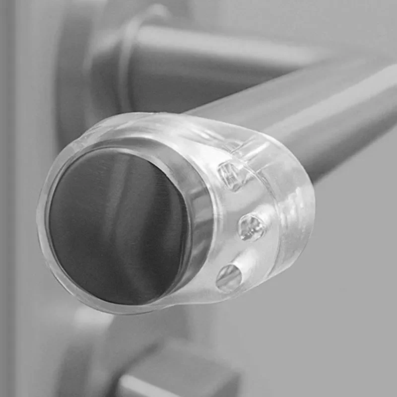House Home 1pcs Door Stopper Transparent Silica Gel Door Handle Buffer Bumper Wa - £19.98 GBP