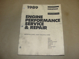 MITCHELL 1989 SUPPLEMENT 3 ENGINE PERFORMANCE SERV/REPAIR IMPORTED CARS ... - $9.89