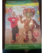 Sesame Street 1 Refrillable Foil Balloon 54 X 38 In Fill With Helium Elmo - $44.14 CAD