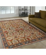 New Eva Multi Traditional Oriental Old Style Handmade Tufted 100% Wool Area Rugs - $169.00