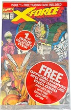 1991 X-Force #1 Sealed Polybag, Sunspot &amp; Gideon card - $19.99