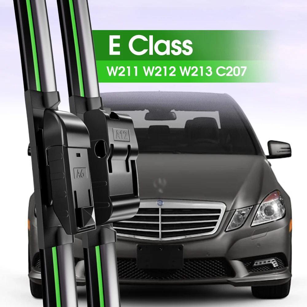 2pcs Front Windshield Wiper Blades For Mercedes Benz E Class W211 W212 W213 C207 - £27.57 GBP